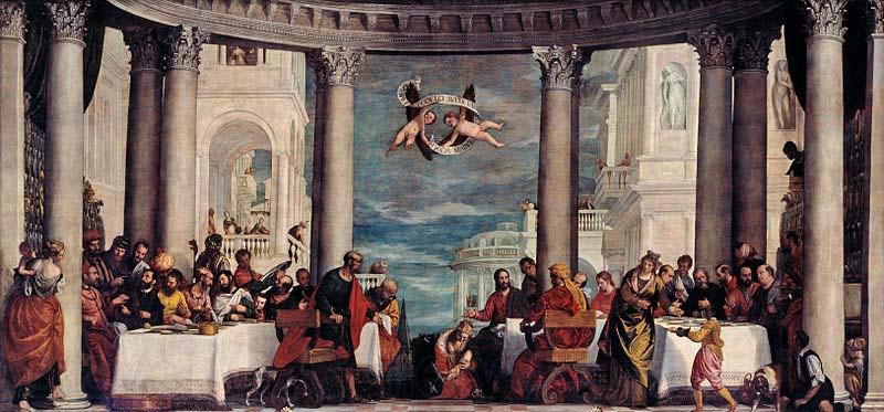 Paolo Veronese The Feast in the House of Simon the Pharisee Spain oil painting art